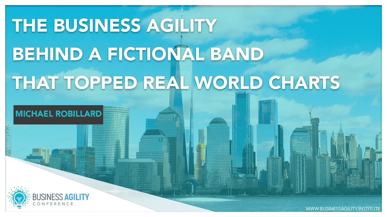 The business agility behind a fictional band that topped real world charts